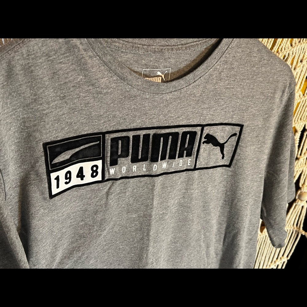 PUMA MENS LOGO TEE